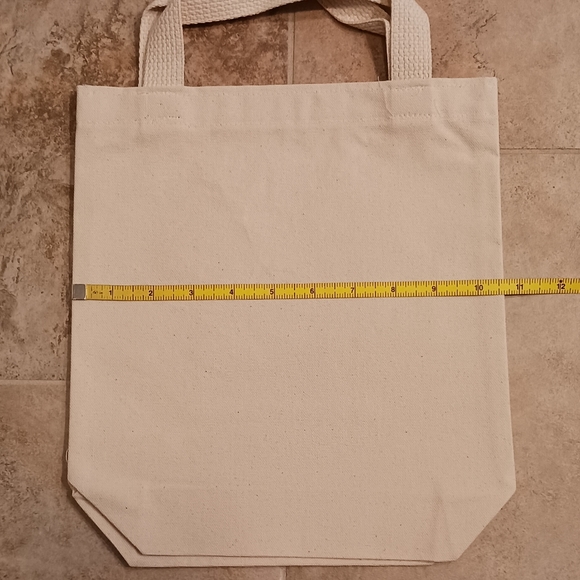 Dance natural cotton canvas tote - Picture 6 of 7